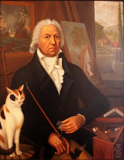 Self-Portrait by François Aimé Louis Dumoulin